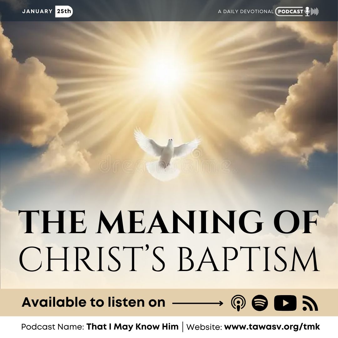 The Meaning of Christ's Baptism, January 25 episode artwork