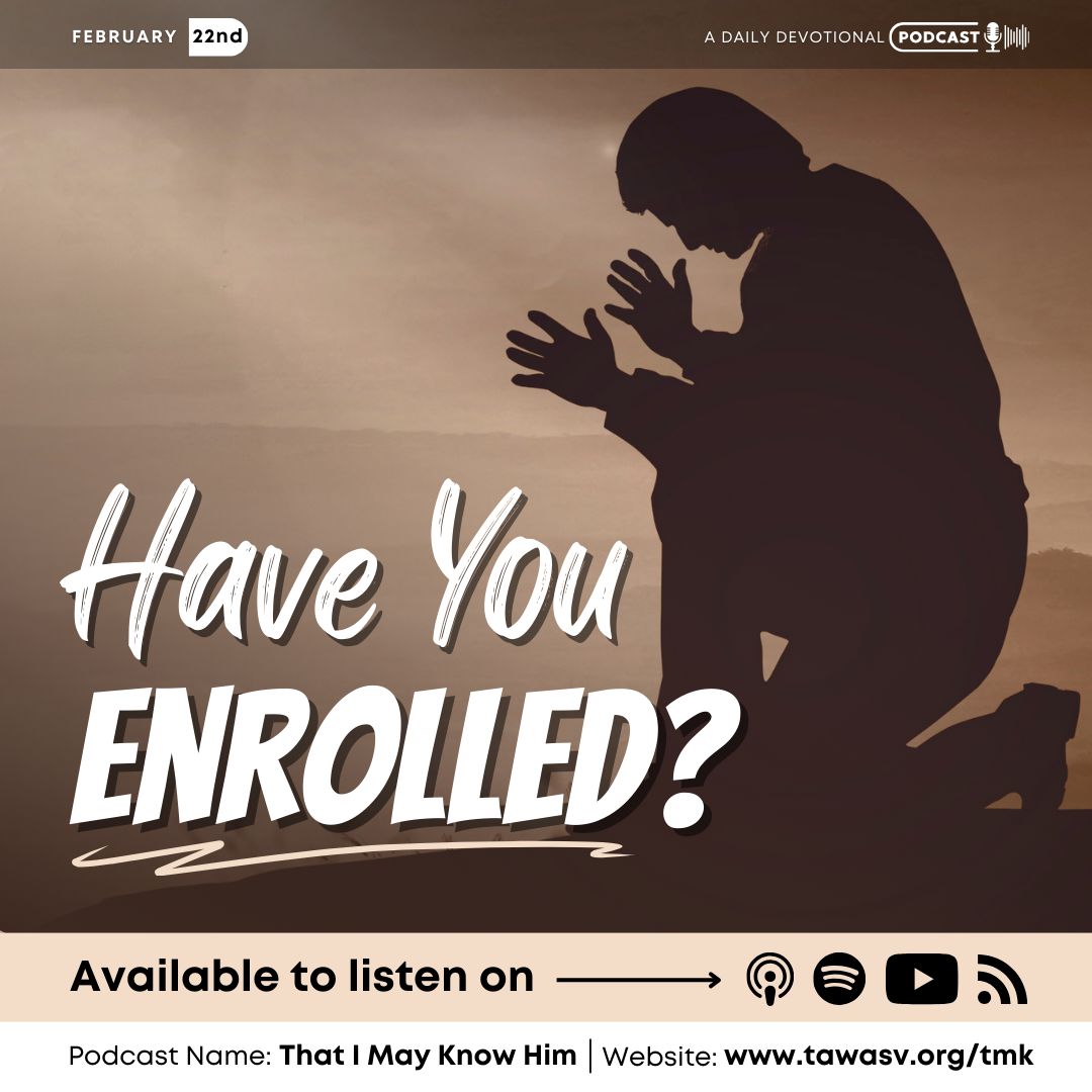 Have You Enrolled?, February 22 episode artwork