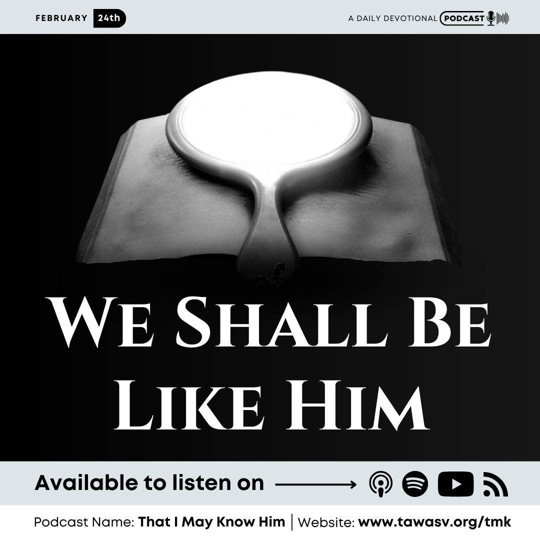 "We Shall Be Like Him", February 24 episode artwork
