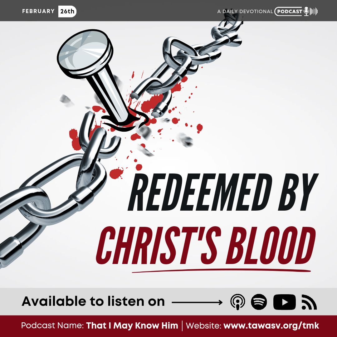 Redeemed by Christ's Blood, February 26 episode artwork