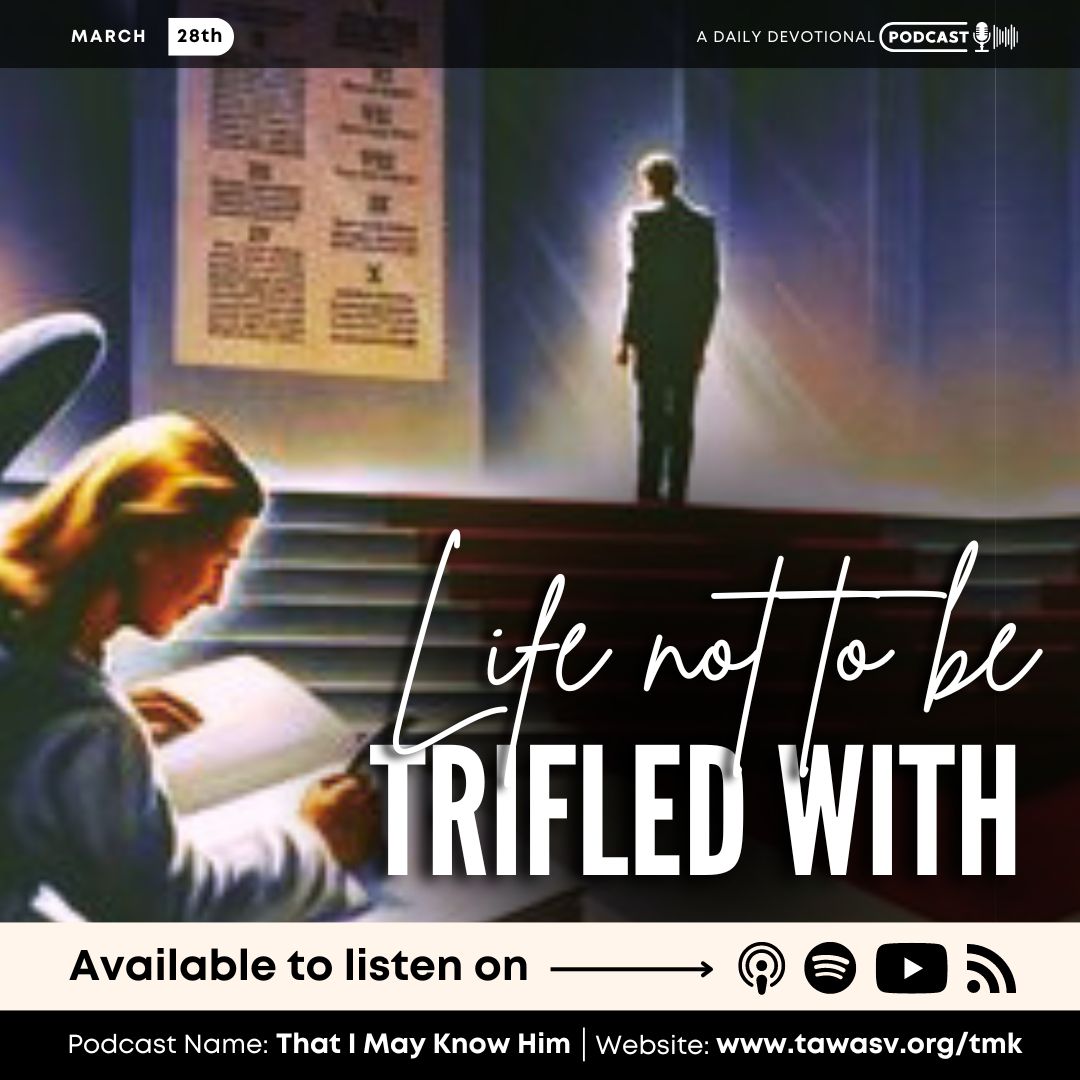 Life Not to Be Trifled With, March 28 episode artwork
