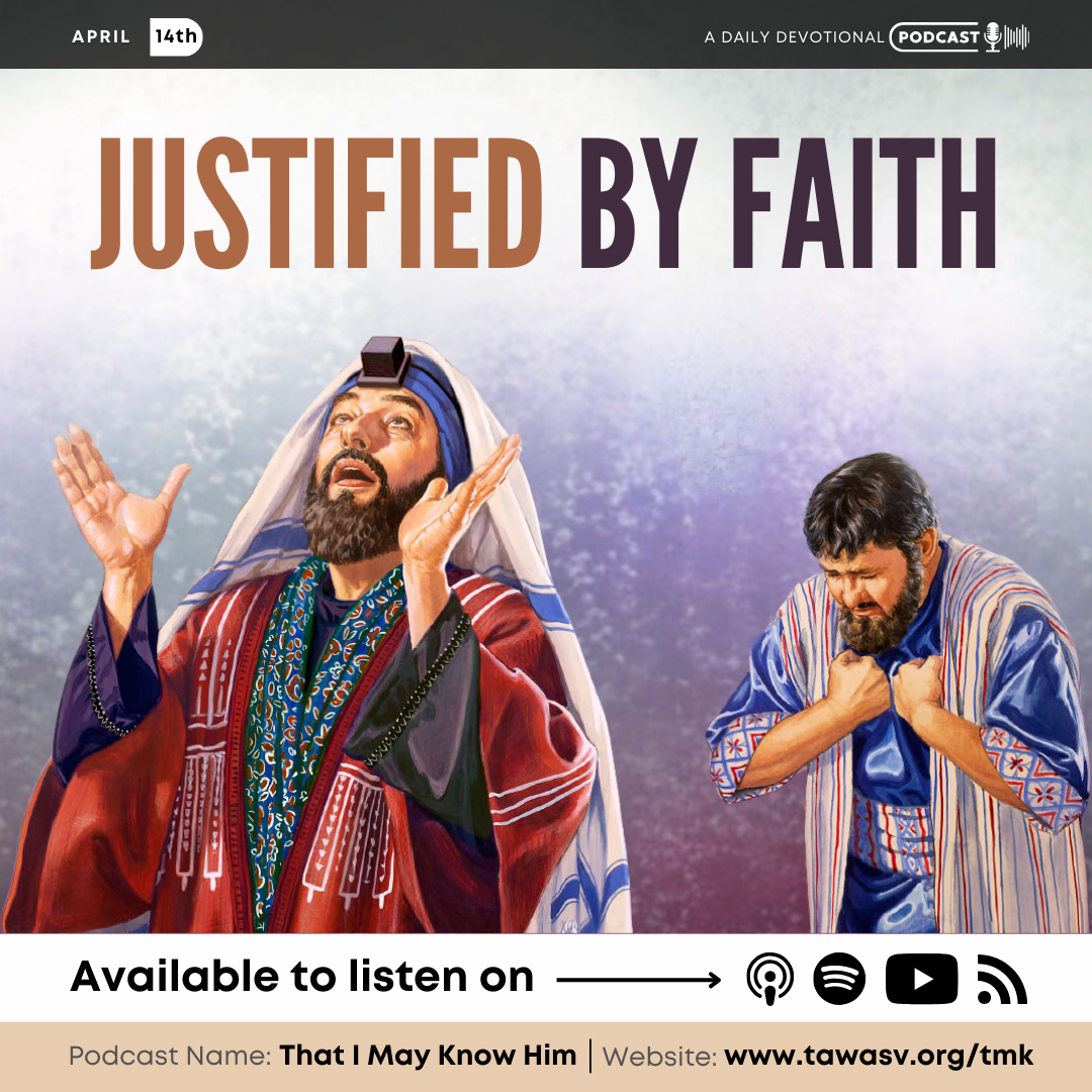 Justified by Faith, April 14 episode artwork