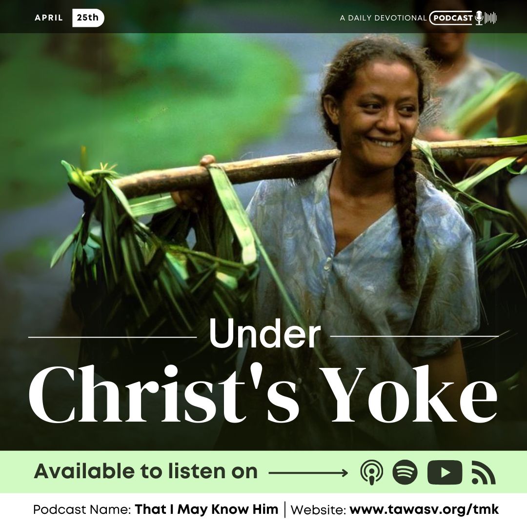 Under Christ's Yoke, April 25 episode artwork