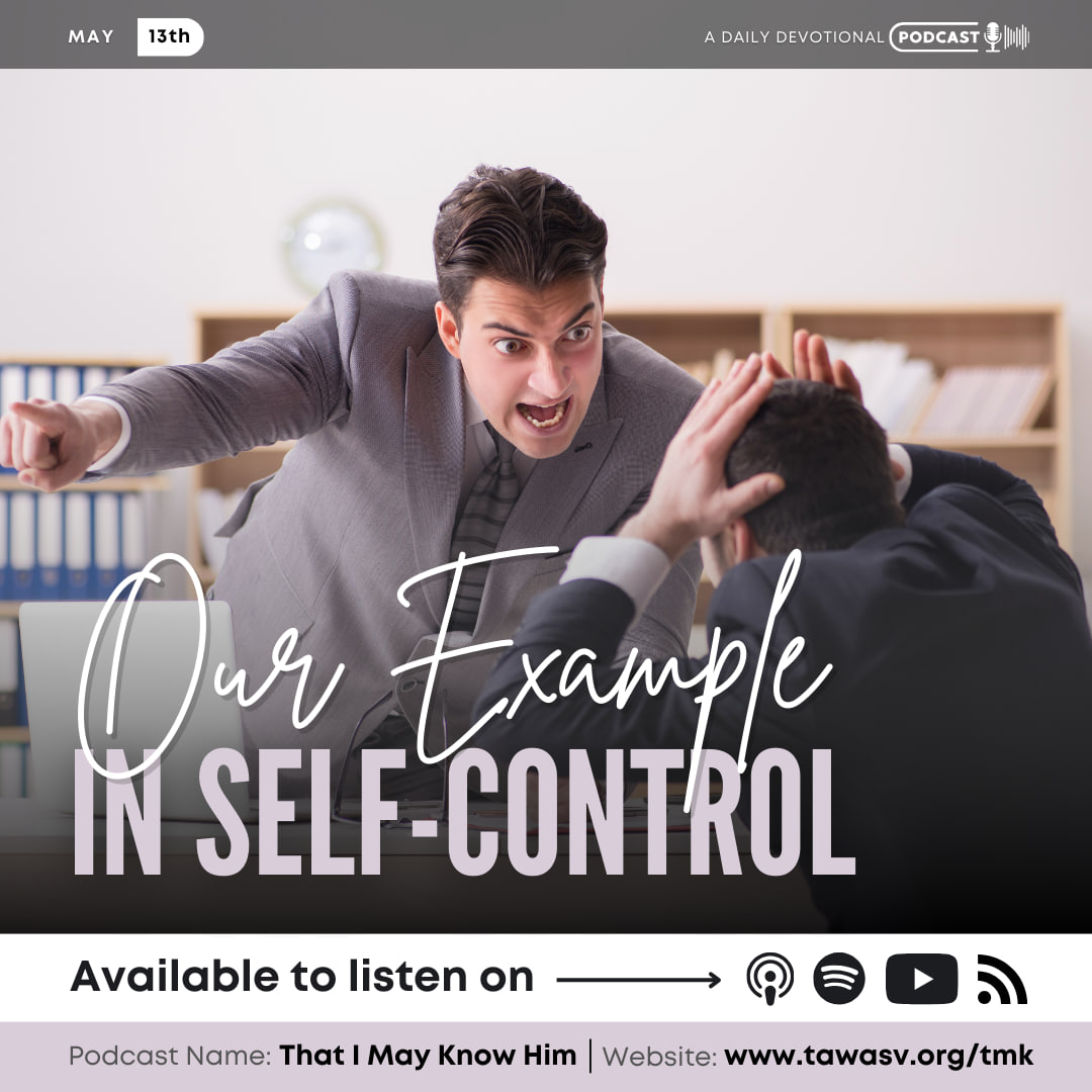 Our Example in Self-control, May 13 episode artwork