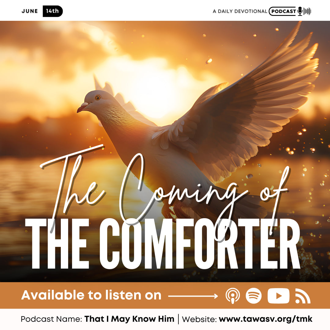 The Coming of the Comforter, June 14 episode artwork