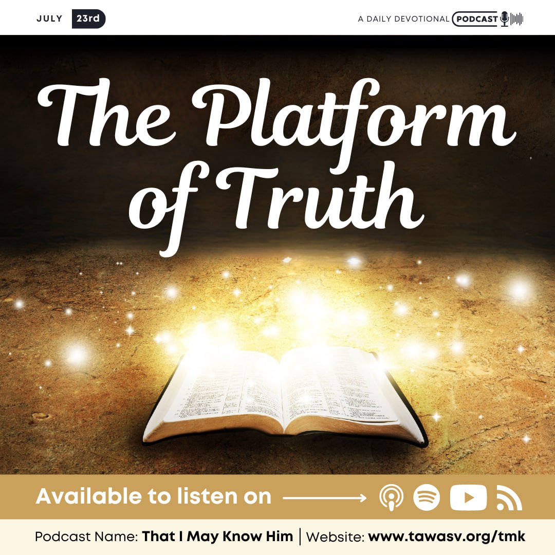 The Platform of Truth, July 23 episode artwork