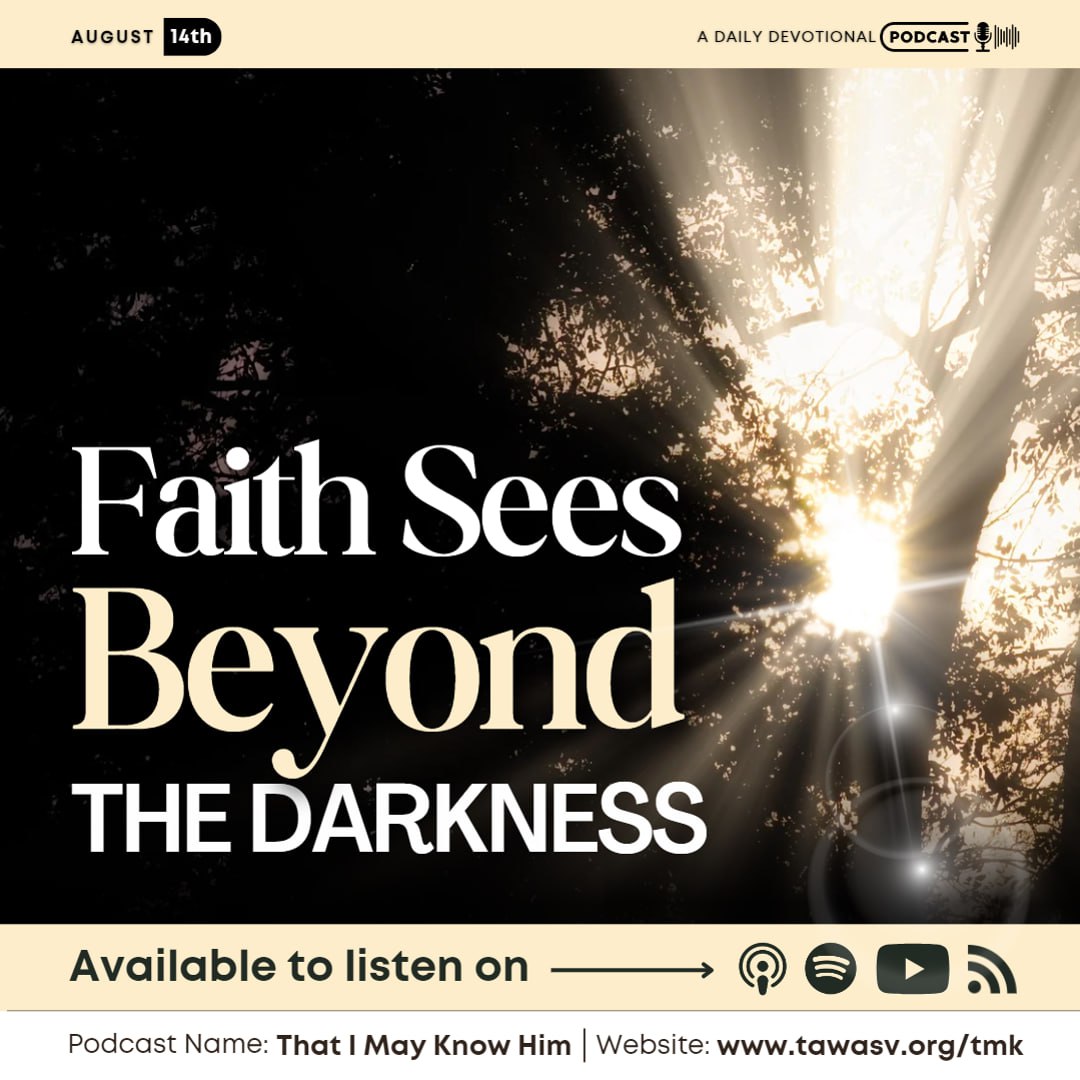Faith Sees Beyond the Darkness, August 14 episode artwork
