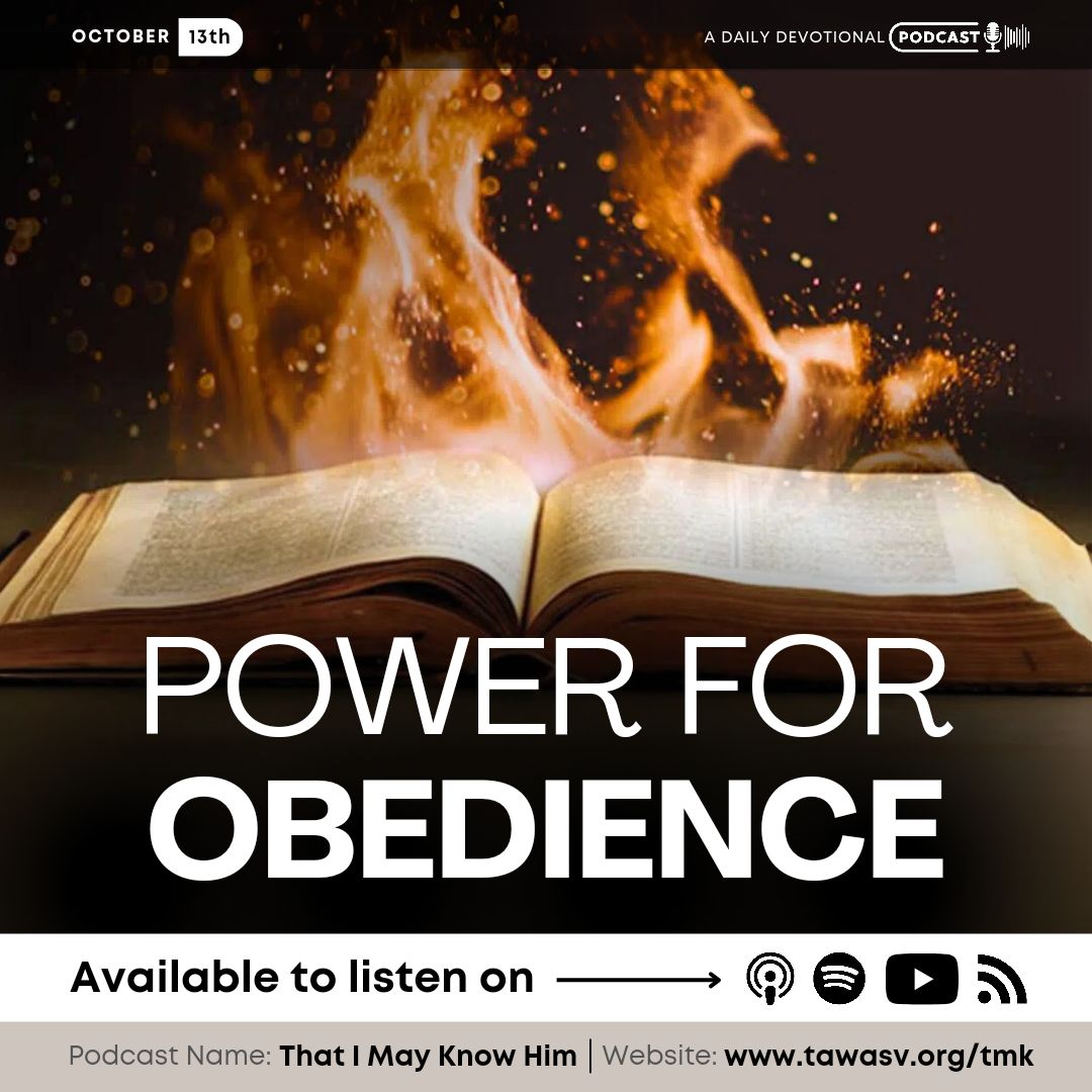 Power for Obedience, October 13 episode artwork