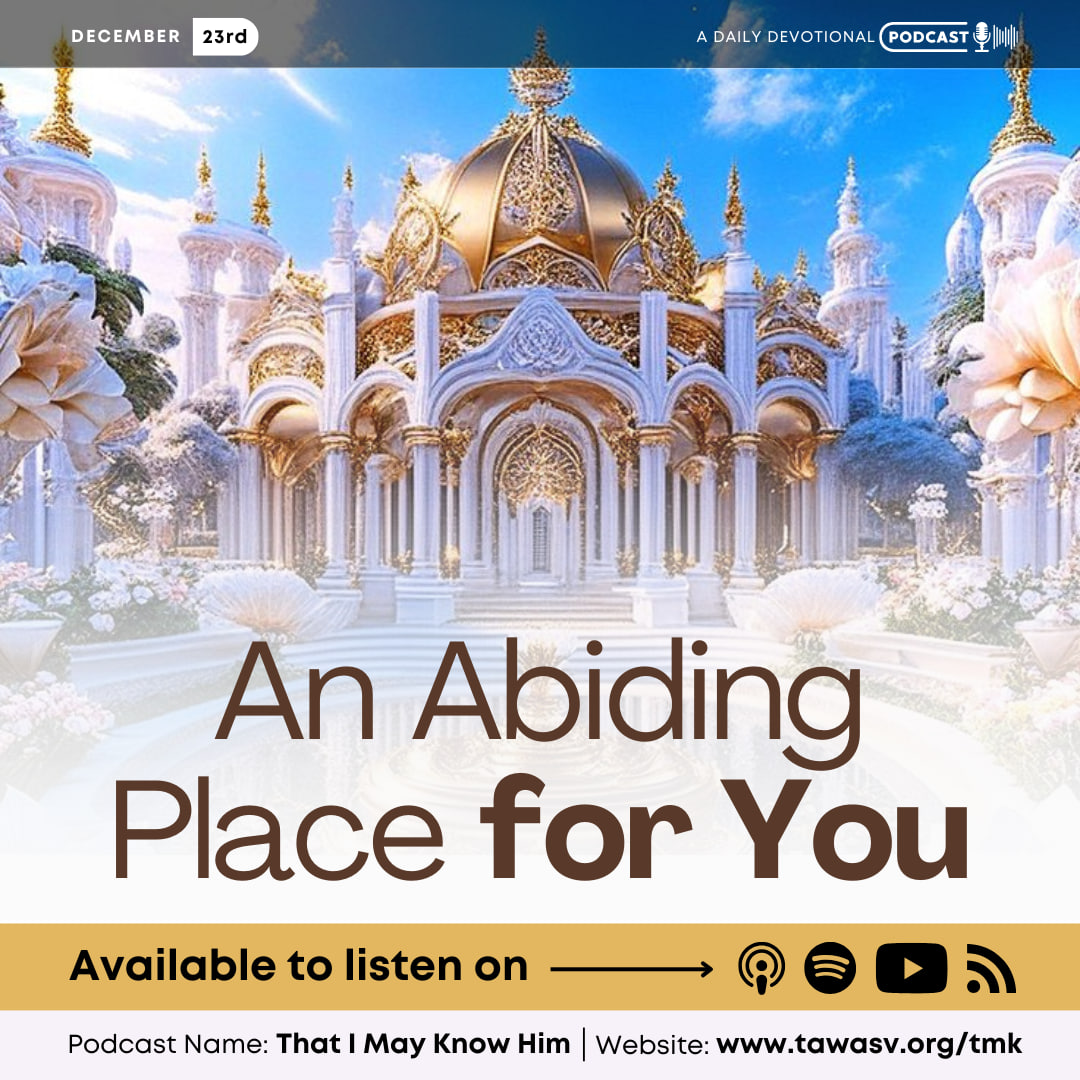 An Abiding Place for You, December 23 episode artwork