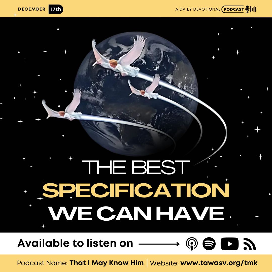 The Best Specification We Can Have, December 17 episode artwork